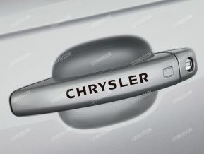Chrysler Stickers for Door Handles