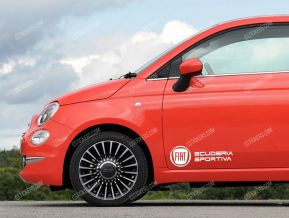 Fiat Scuderia Sportiva Stickers for Doors